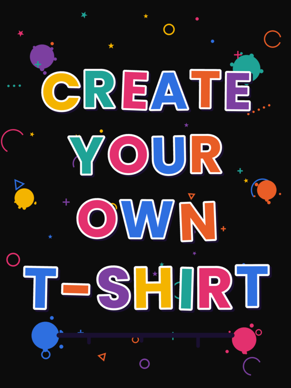 TEST Custom T-Shirt - Black - Create Your Own Personalized T-Shirt - Decorate View