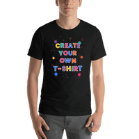Thumbnail for TEST Custom T-Shirt - Black - Create Your Own Personalized T-Shirt - Shirt View